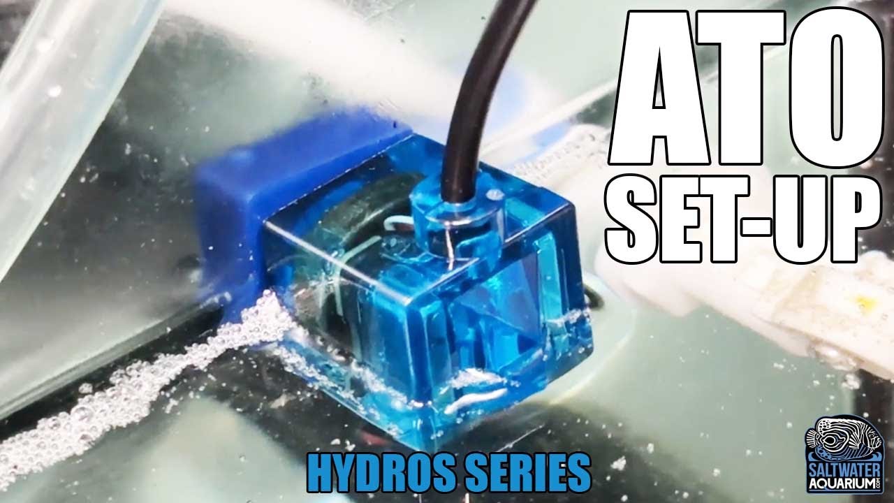 Настройка автоматического долива HYDROS (ATO) с Джимми! - Серия Гидрос