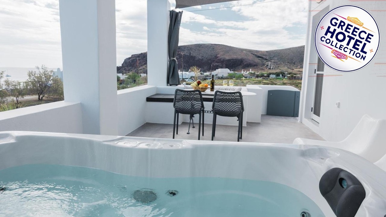 Red Beach Harmony suites Modestos | Santorini, Greece | Hotel Review 🏨