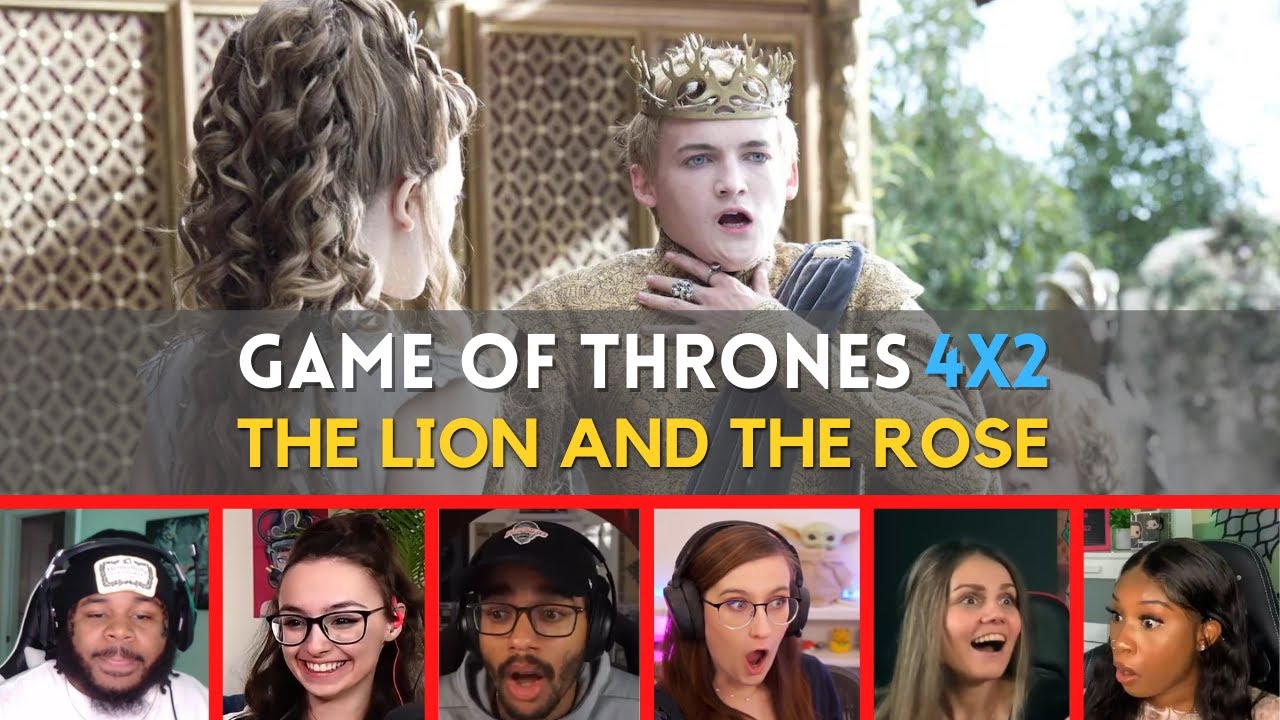 Reactors Reaction to KING JOFFREY'S Wedding | Game of Thrones 4x2 