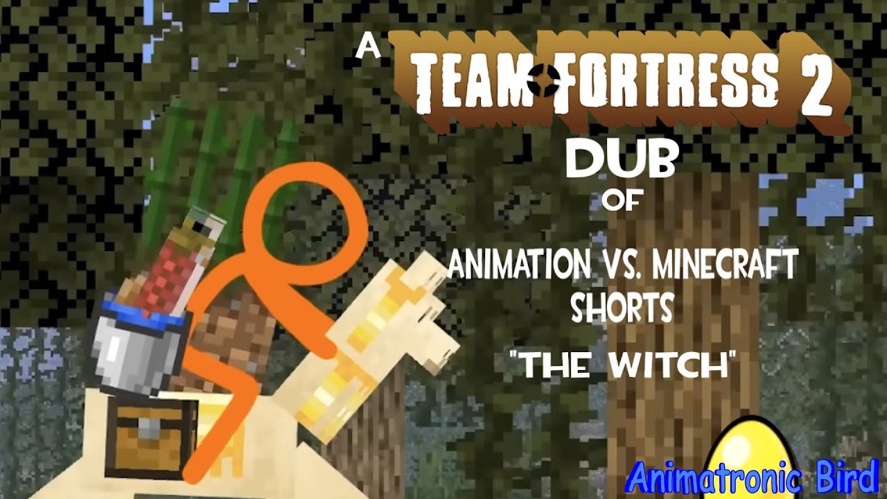 (TF2 Dub) Animation Vs. Minecraft Shorts - The Witch