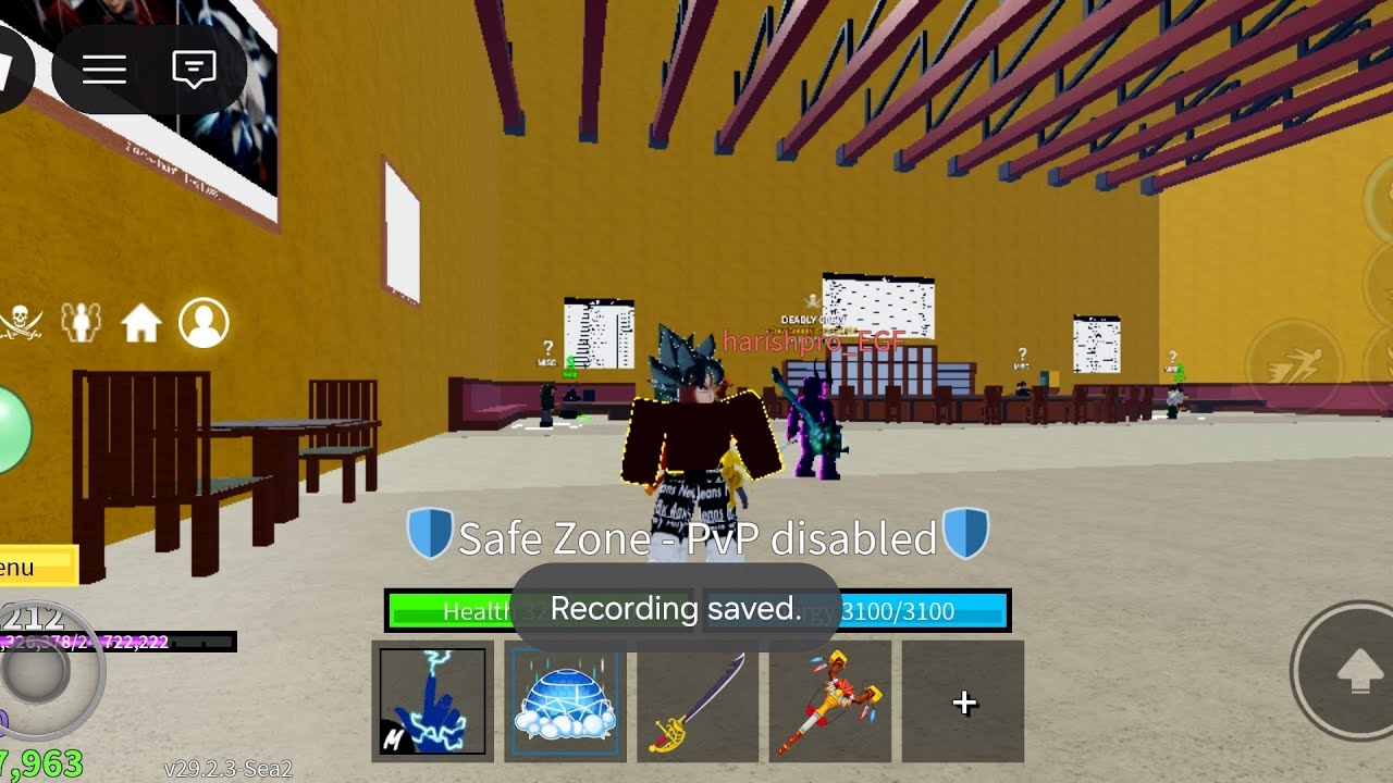 Blox fruit control grinding #bloxfruits #roblox 