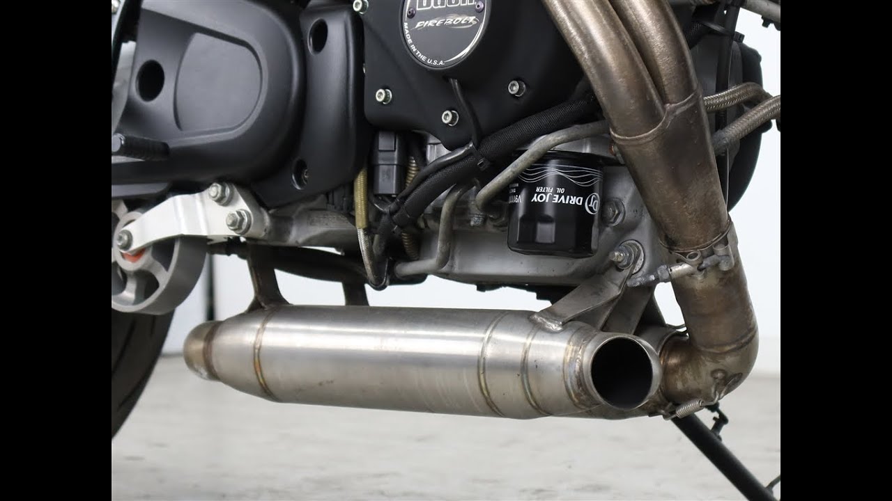 BUELL XB9R エンジン始動 GPR マフラーサウンド