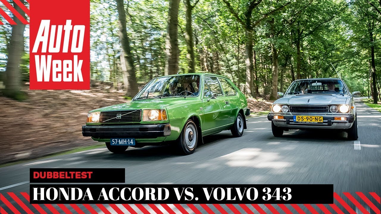 Honda Accord vs. Volvo 343 - Classics Dubbeltest