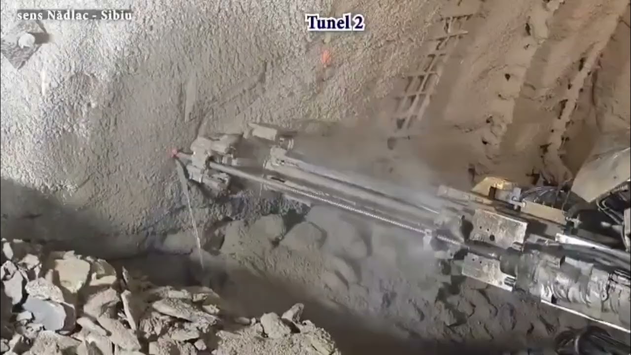 Progres sustinut la Tunelul Margina Holdea de pe A1