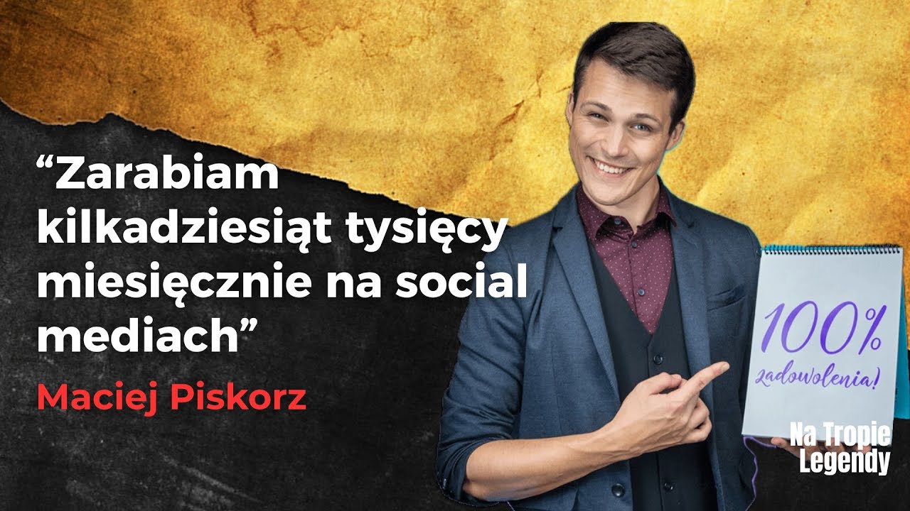 Jak Zdobyć Milion Fanów w Sieci? [Maciej Piskorz]