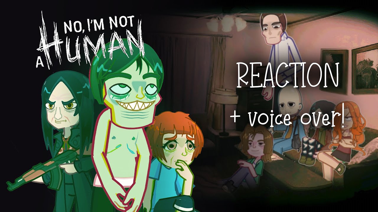 No, im not a human react to… || Gacha Life Reaction