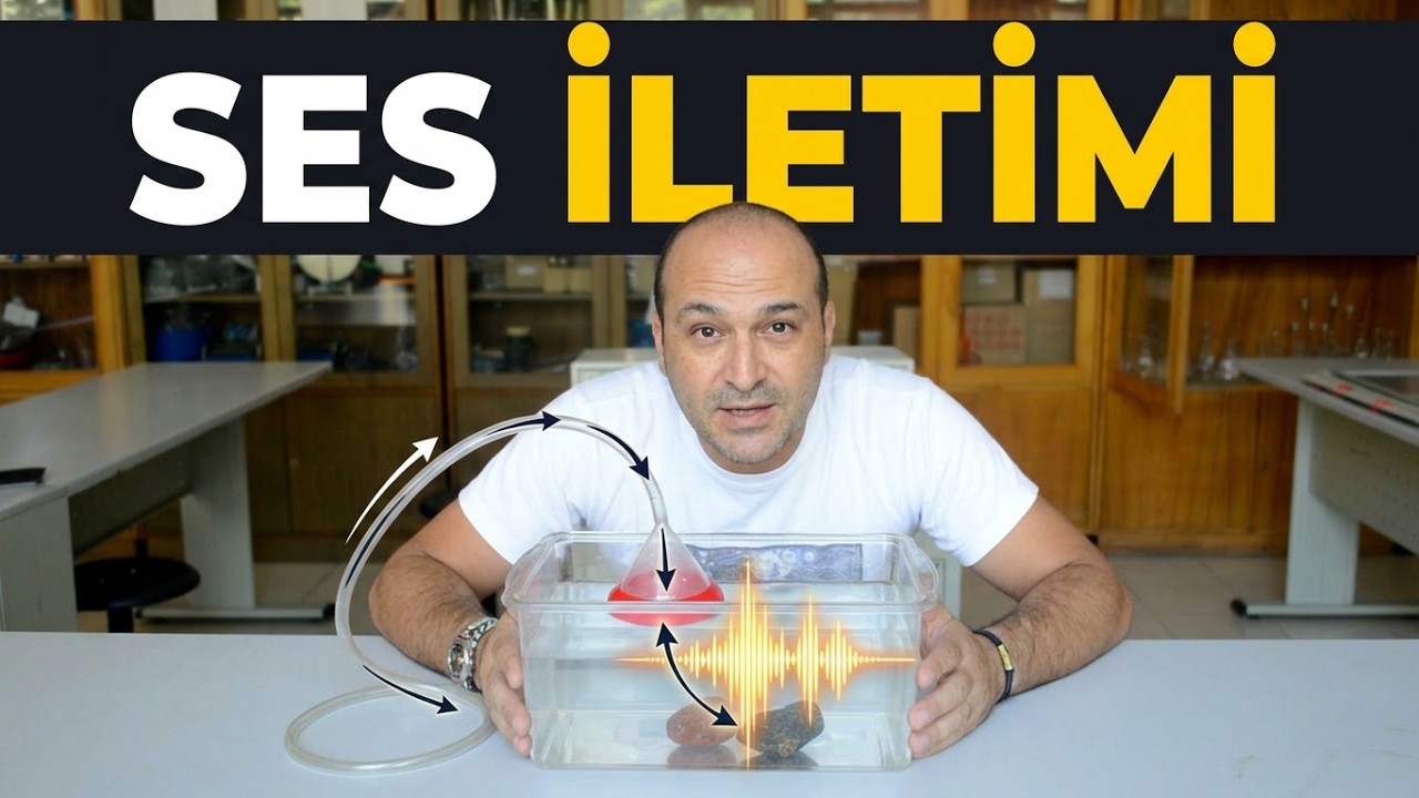 havada ve suda SES İLETİMİ (Sound Transmission) Lise ve Ortaokul Deneyleri Kurtuluş ATLI