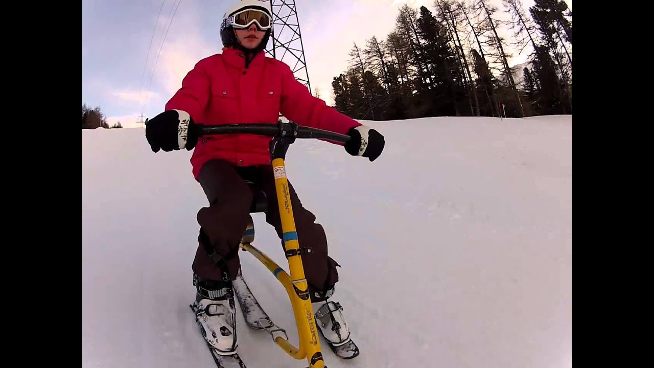 Skibob Club Grächen auf der Moosalp Teil2