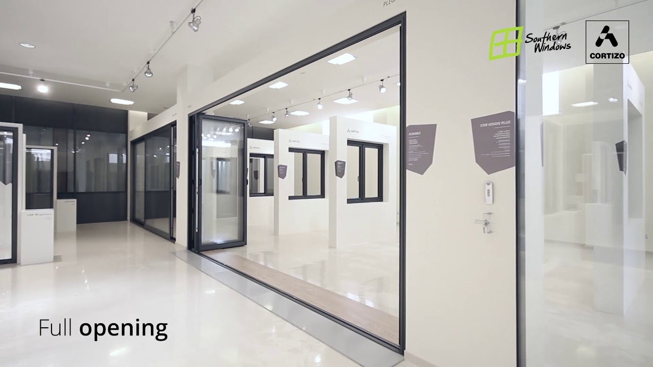 CORTIZO Bifolding doors by Southern Windows(NW10) - PAS: 24 approved.