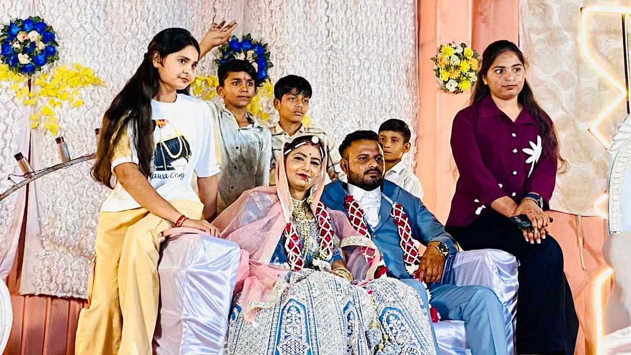 Didi ke sasural me wedding reception 🌌🌌 
