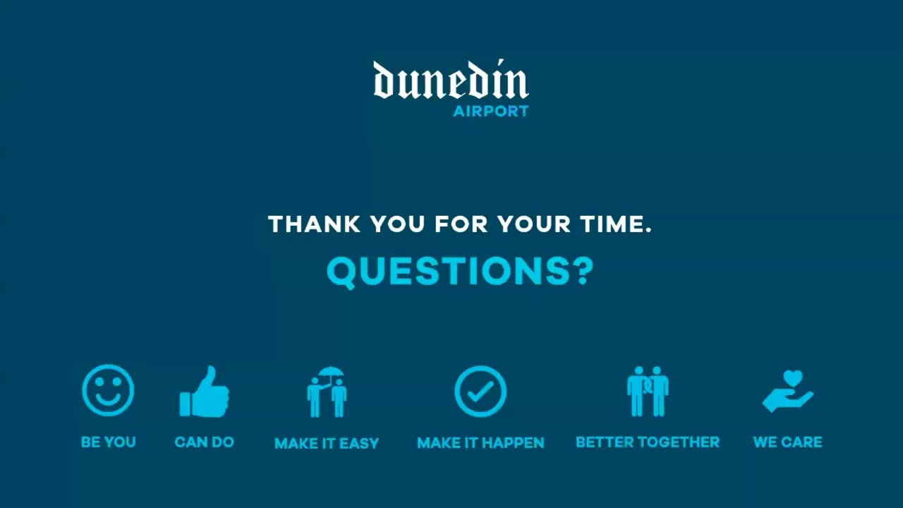 Dunedin Airport 25/26 energy update