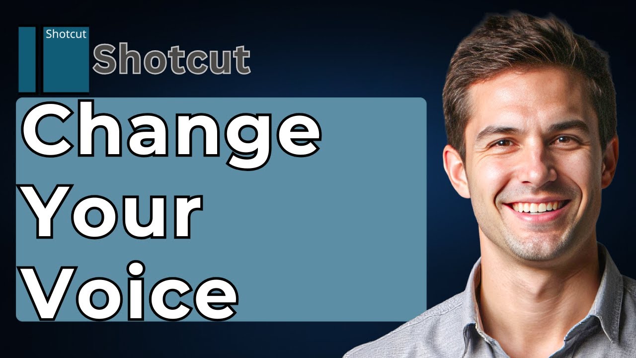 How To Change Your Voice Shotcut Video Editor Tutorial [2026 Guide]