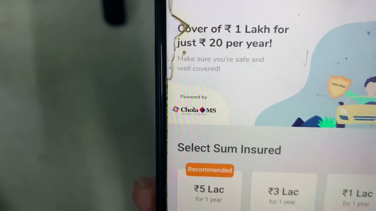 ₹20 me 1 LAKH ka Insurance 👀 | MobiKwik Money+ Option | Accidental Insurance by Chola MS LIVE PROOF
