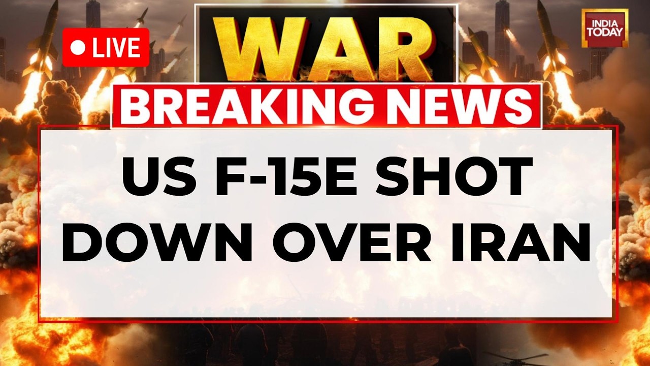 US Iran War LIVE: US F-15E Fighter Jet Shot Down Over Iran | Iran Places Bounty On US Pilot