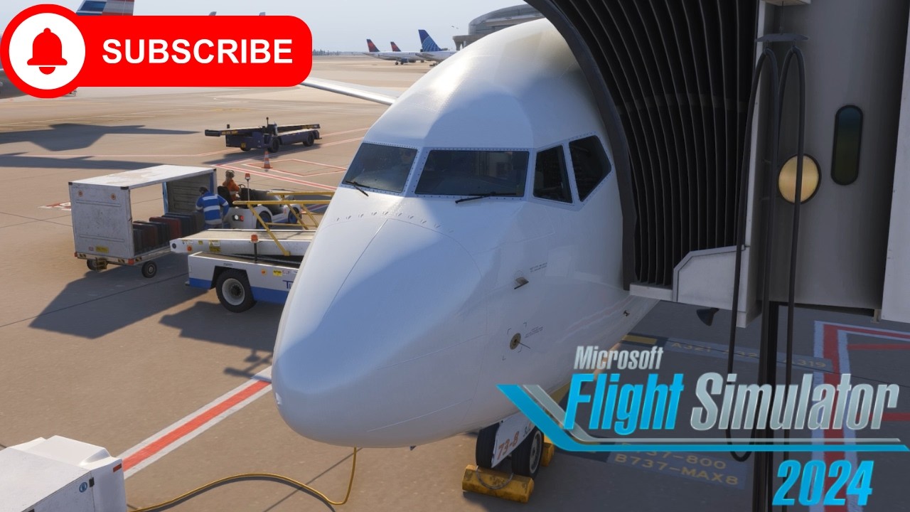 MSFS2024 PMDG 737 800 KDFW ARRIVAL 4K