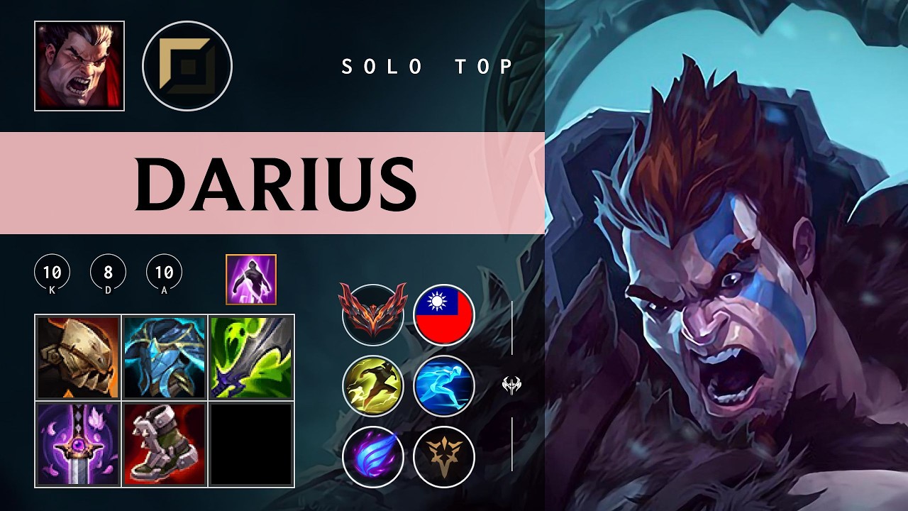 Darius Top vs Vayne - TW Grandmaster Patch 26.07