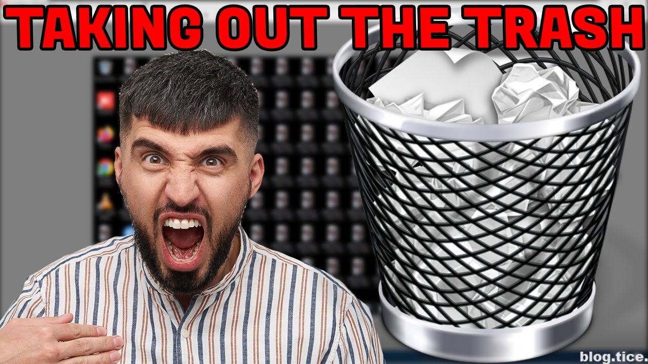 Taking out the TRASH by DELETING a scammers FILES!