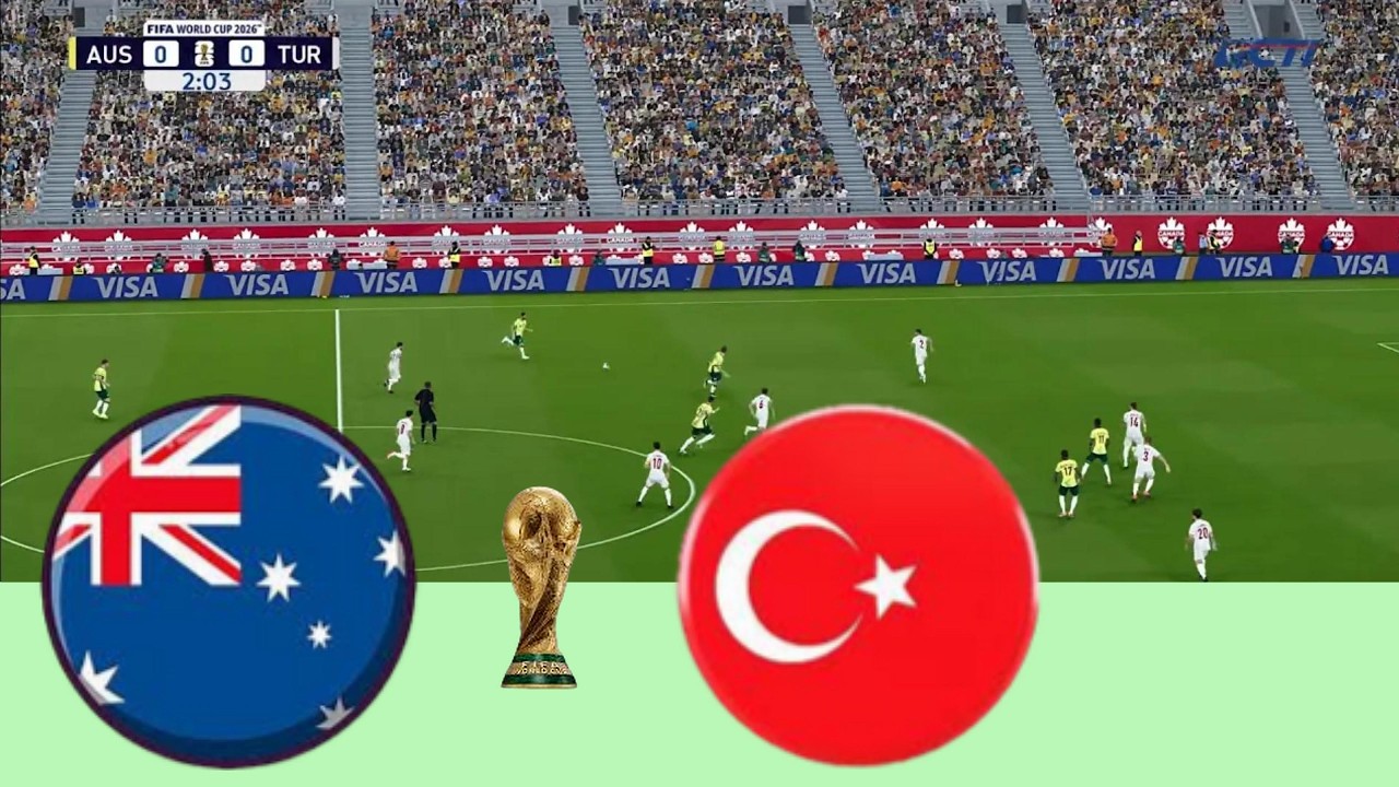 AUSTRALIA vs TURKEY &ndash; FIFA World Cup 2026 | PES 2021 Live Simulation