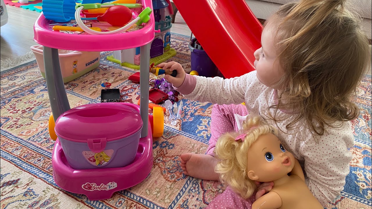 Barbie doktor seti, Bigem’in doğum günü hediyesi, eğitici oyuncak