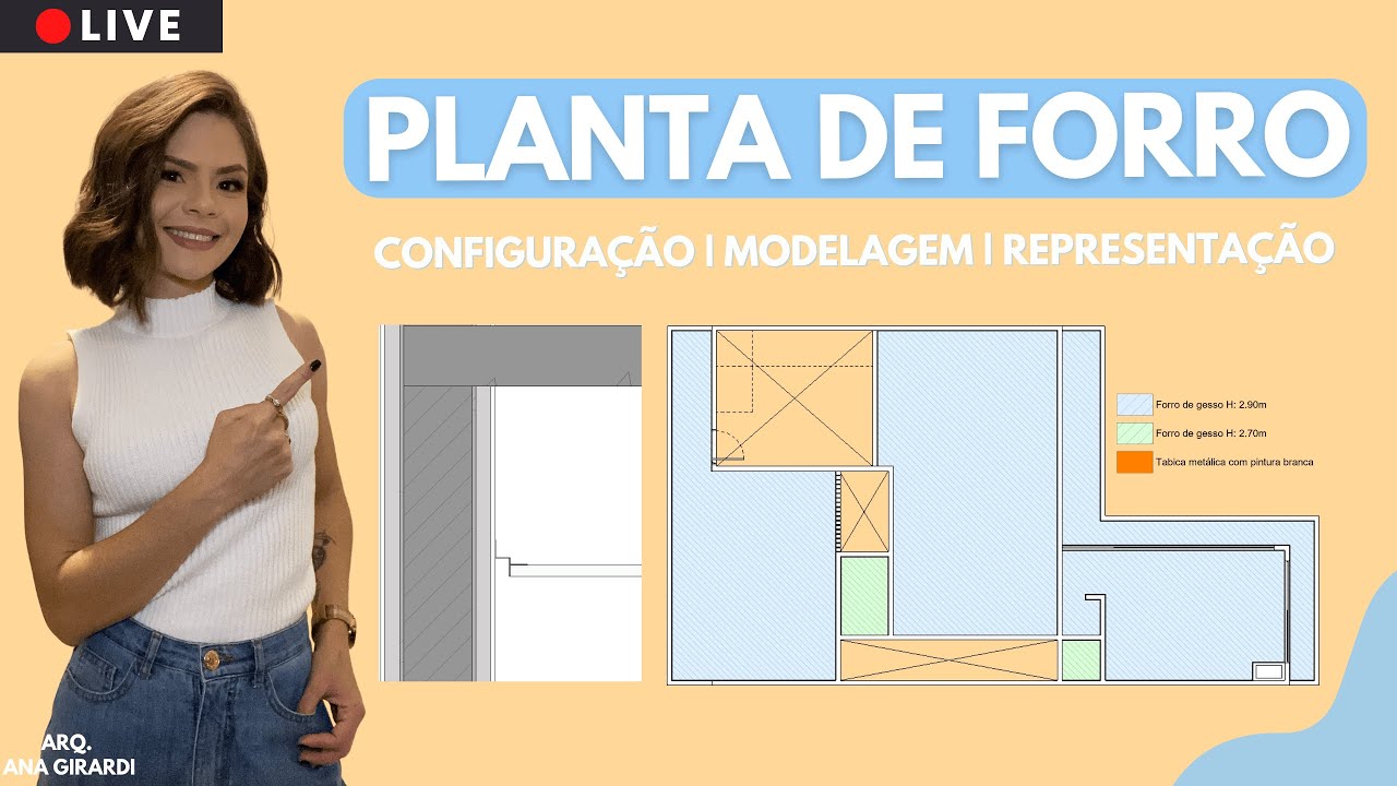 Planta de forro detalhada no Revit | Live 114 #RevitnaPrática