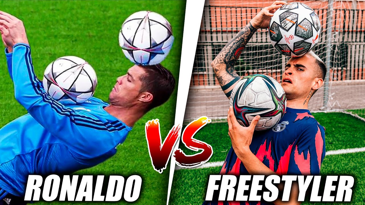 ¿PUEDEN LOS FREESTYLERS HACER LOS TRUCOS MÁS DIFÍCILES DE LOS FUTBOLISTAS?