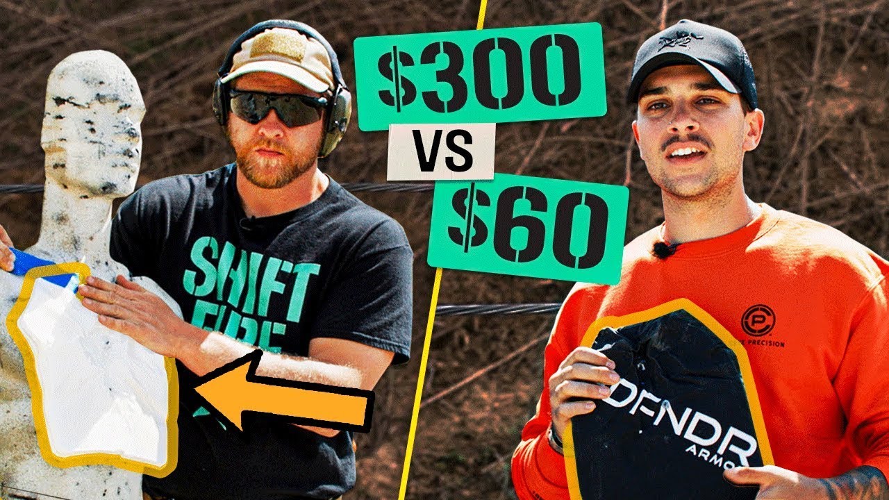 CHEAP vs. EXPENSIVE Ballistic Plates Comparison