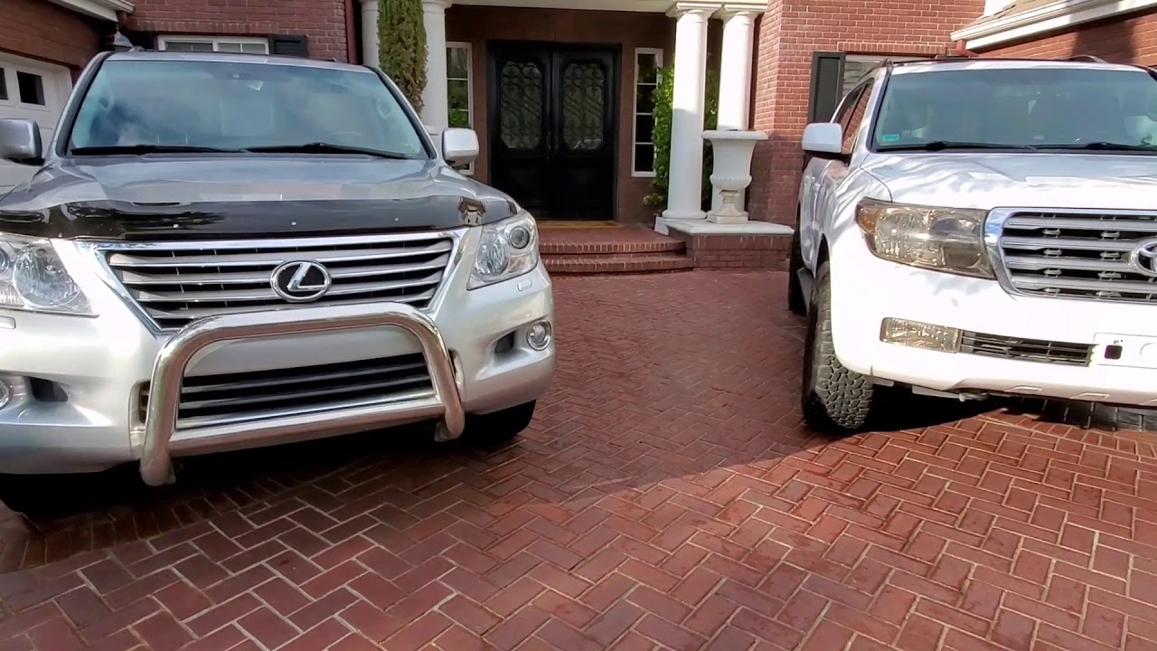 🎬Сравнение Lexus LX570 и Land Cruiser 200