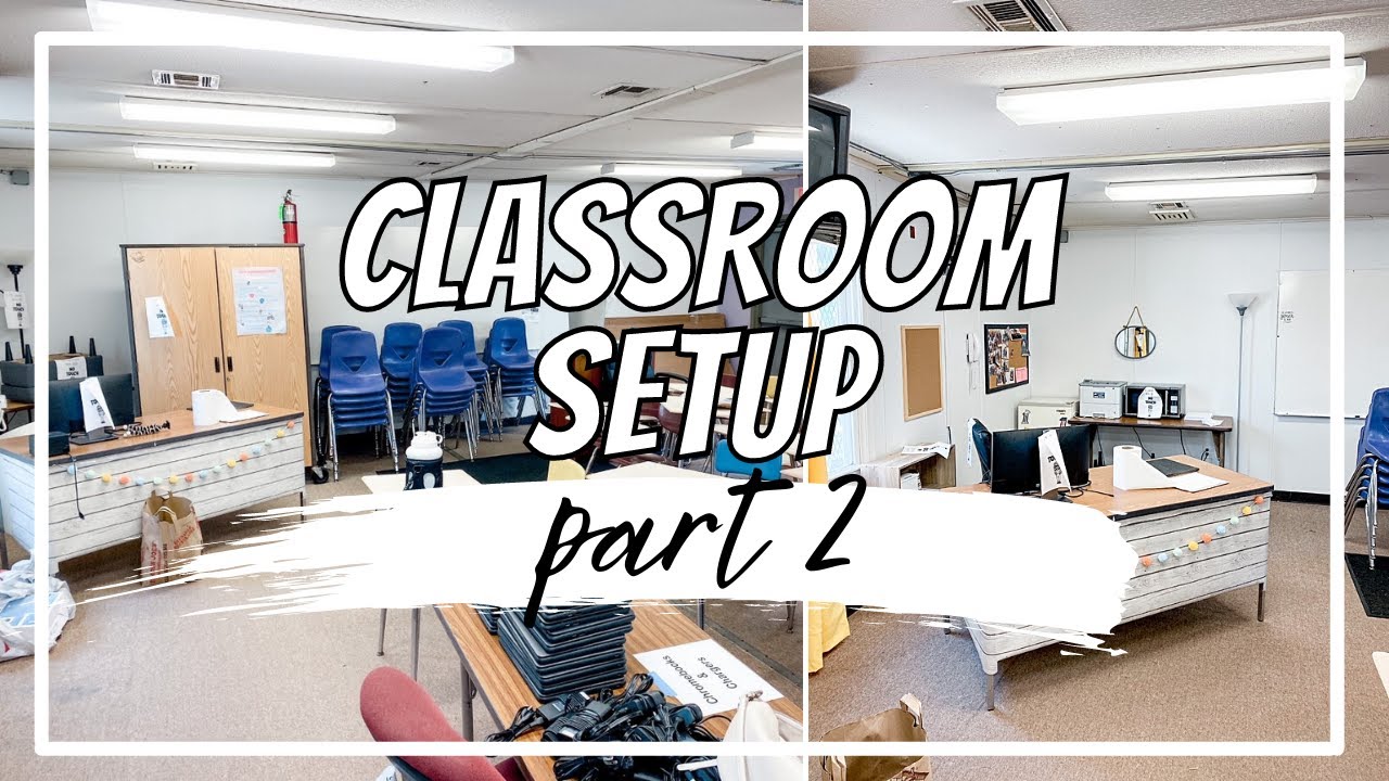 MIDDLE SCHOOL CLASSROOM SETUP | PART 2 | LIVMJEV