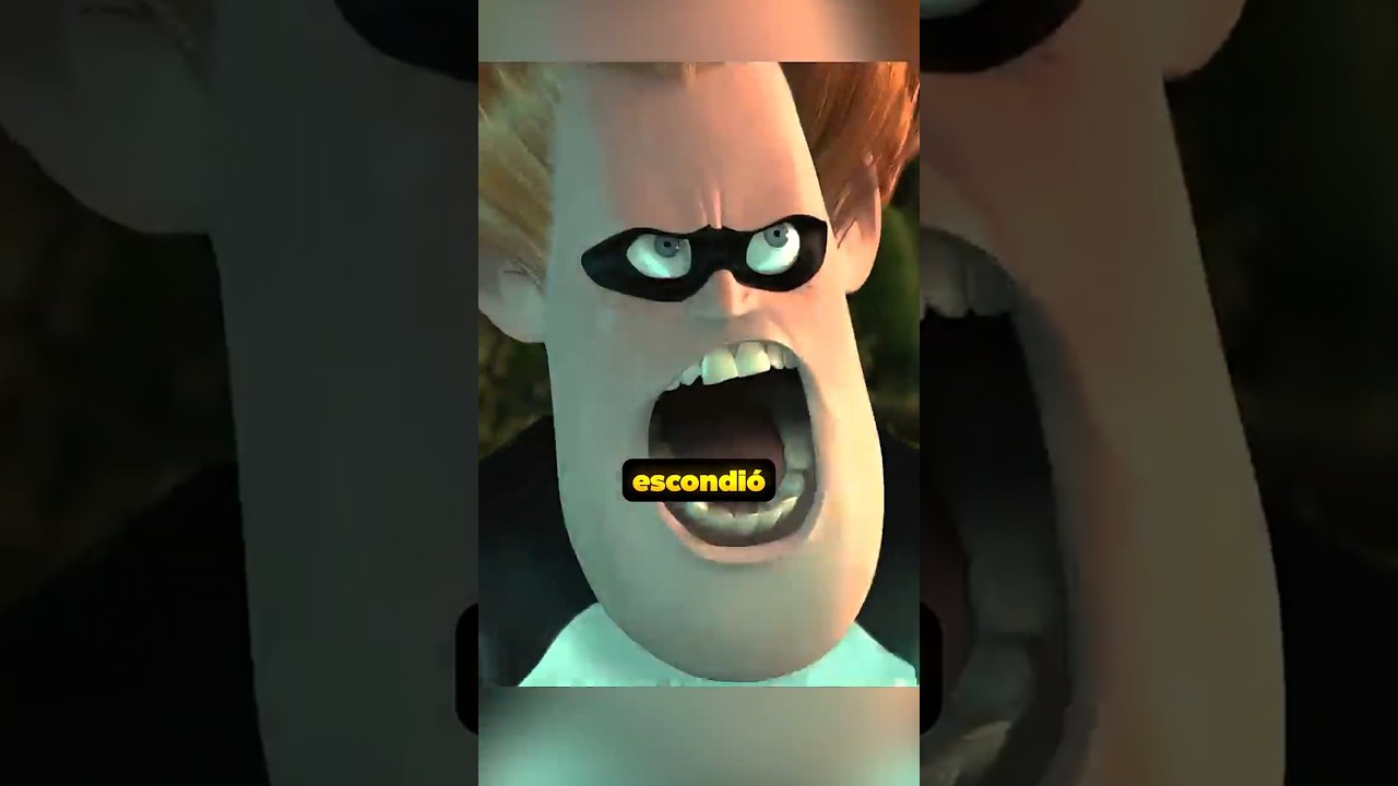 SYNDROME NO IBA A MORIR POR LA CAPA #disney #curiosidades #pixar