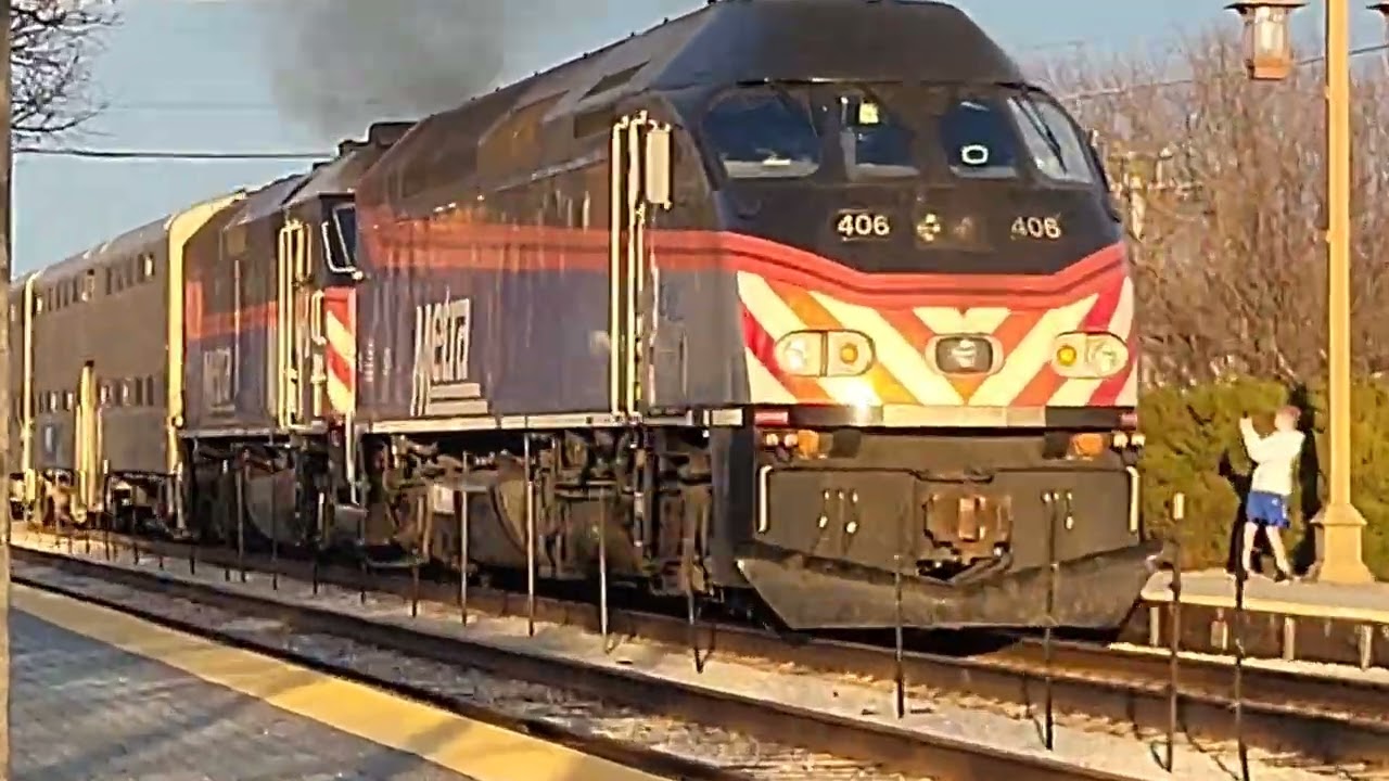 Railfanning Metra RI during rush hour in Tinley Park, IL
