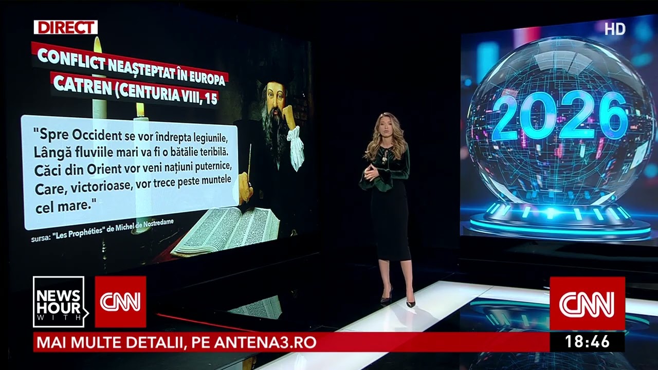 Care sunt profețiile lui Nostradamus pentru 2026