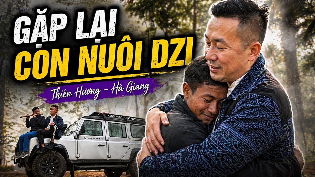 Bất ngờ Dzi không nhận ra bố nuôi Hoàng Nam