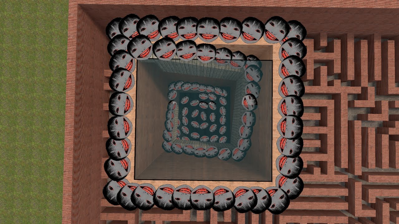 UNLIMITED YOSHIE AND ALL 3D NEXTBOTS IN BIG MAZE GMOD #gmodgalaxy #gmod
