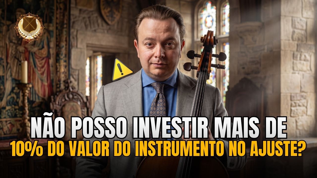 NÃO POSSO INVESTIR MAIS DE 10% DO VALOR DO INSTRUMENTO NO AJUSTE?