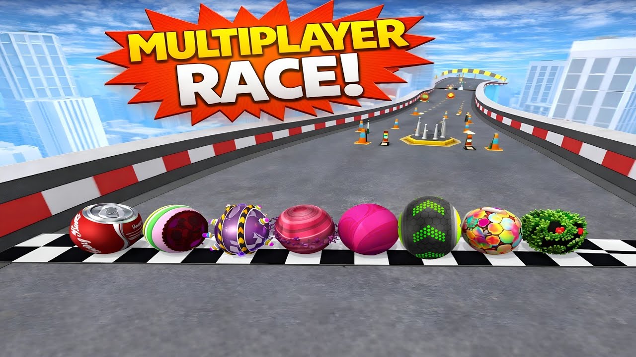 Ultimate Marble Race | Sky Track Challenge 111 #marblerace #ballrace