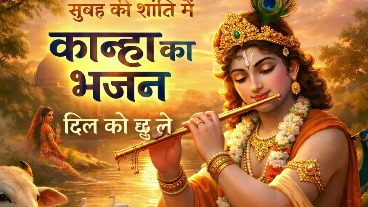 सुबह का भजन | कान्हा का भजन | दिल को छू लेने वाला कृष्ण भजन #bhajan #krishna #bhakti