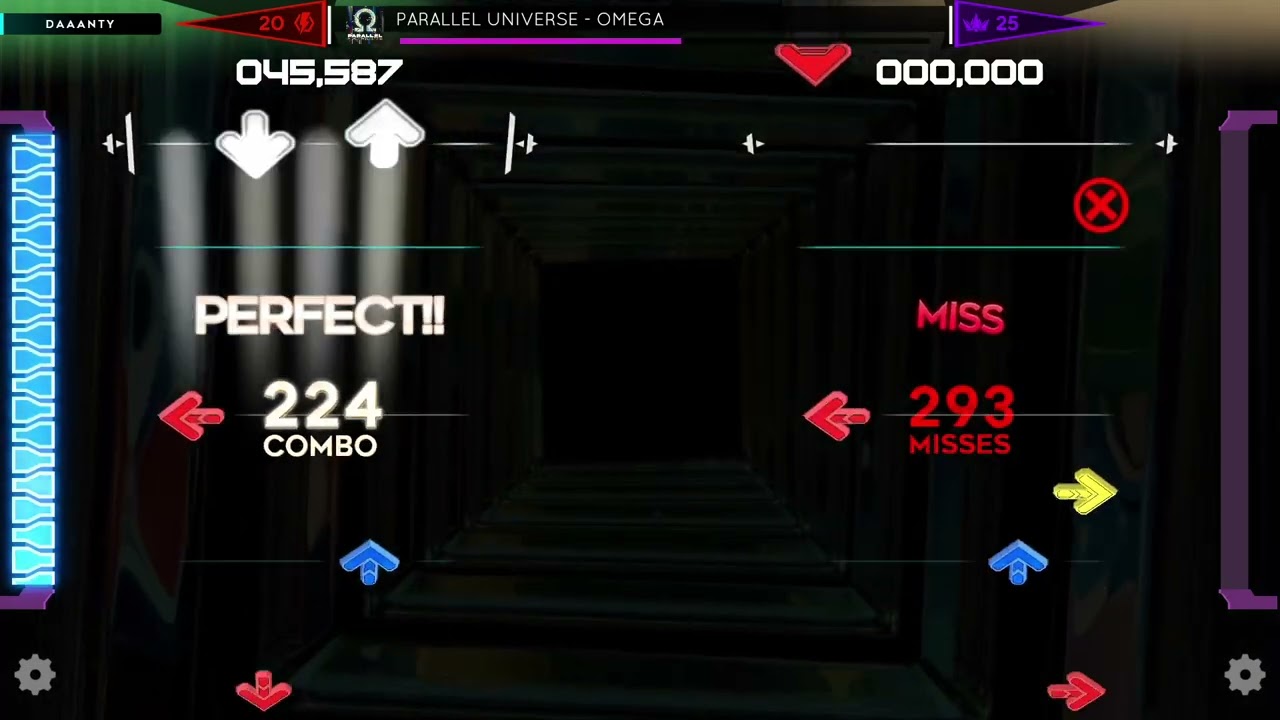 [StepManiaX] Parallel Universe (HARD+/WILD)