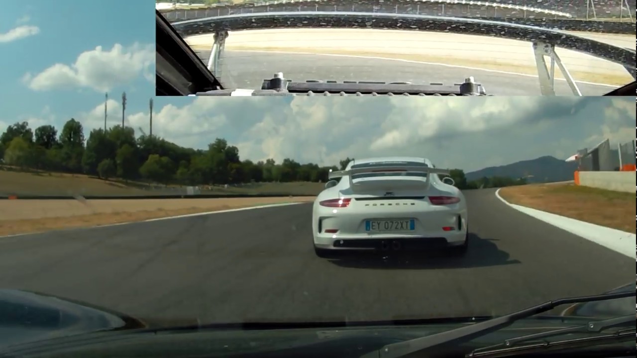 Lotus Exige - having fun with GT3s in Mugello