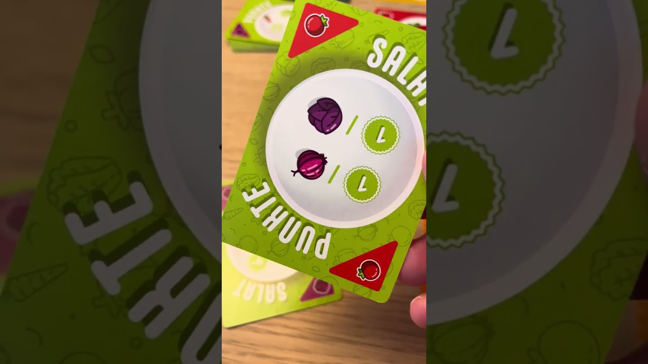 Anleitung für Punkte Salat