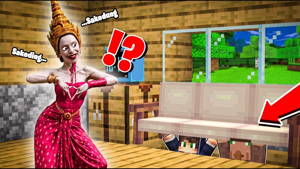 Rage i Kovalski Se Kriju Od Duha Sakedung Sakeding U Minecraftu! 👻⛏️