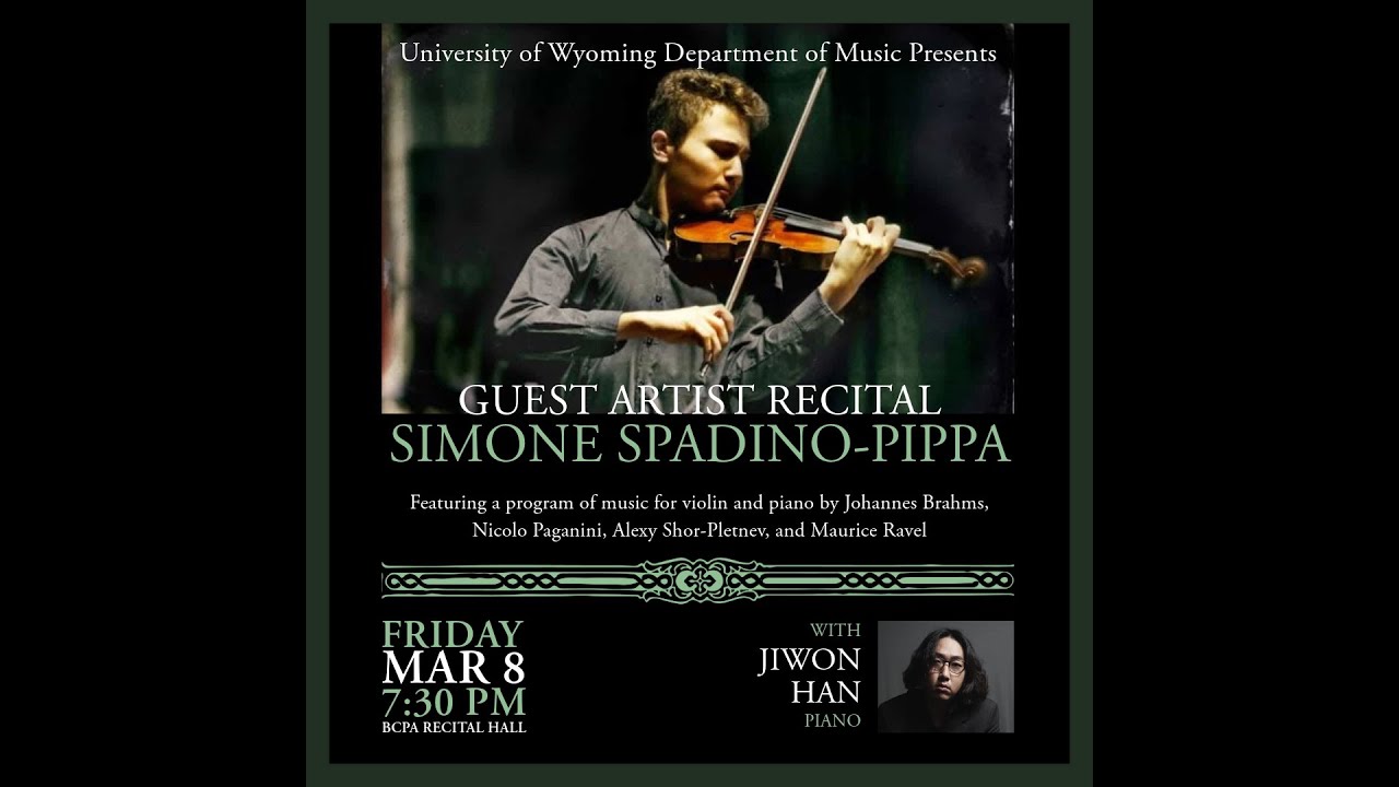 SIMONE SPADINO PIPPA, VIOLIN, WITH JIWON HAN, PIANO