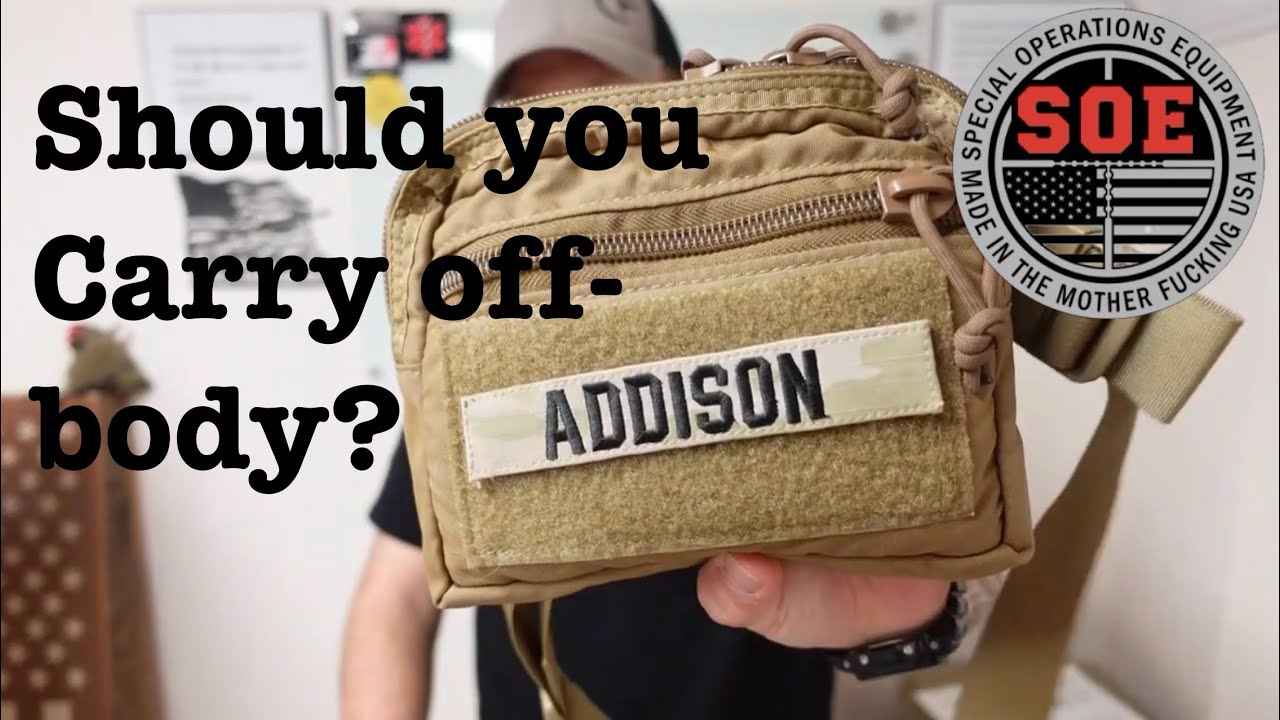 Off-body carry / SOE Fannypack