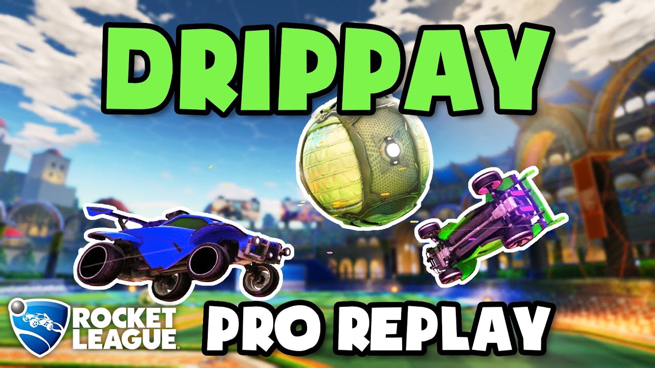 Drippay Pro Ranked 2v2 POV #76 - Rocket League Replays