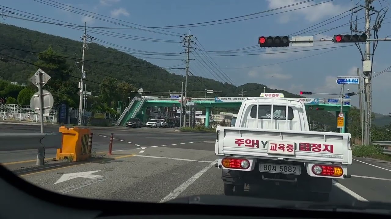 울산 신진자동차운전전문학원 도로주행 B코스