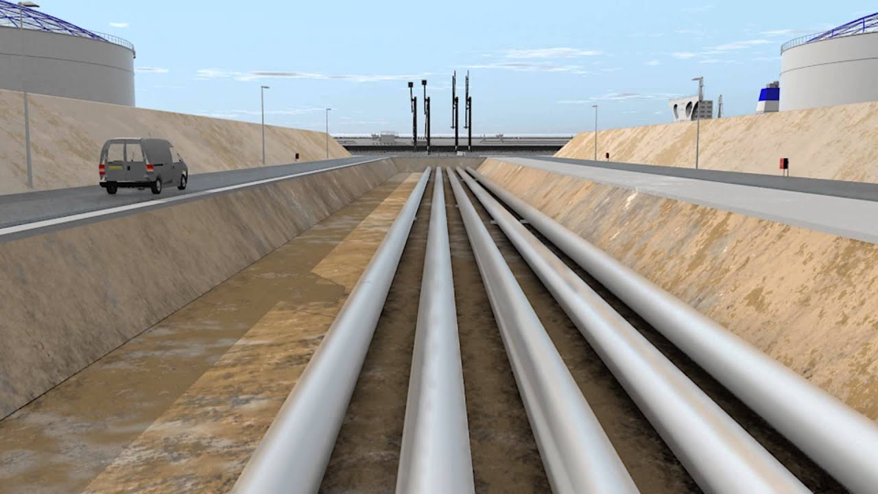 3D animation Emerson Oil Terminal proceedings