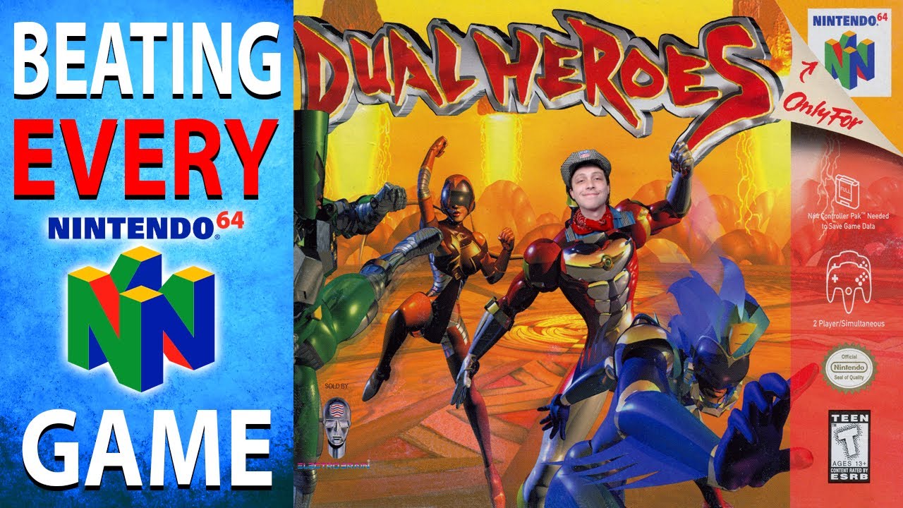 Beating EVERY N64 Game - Dual Heroes (194/394)
