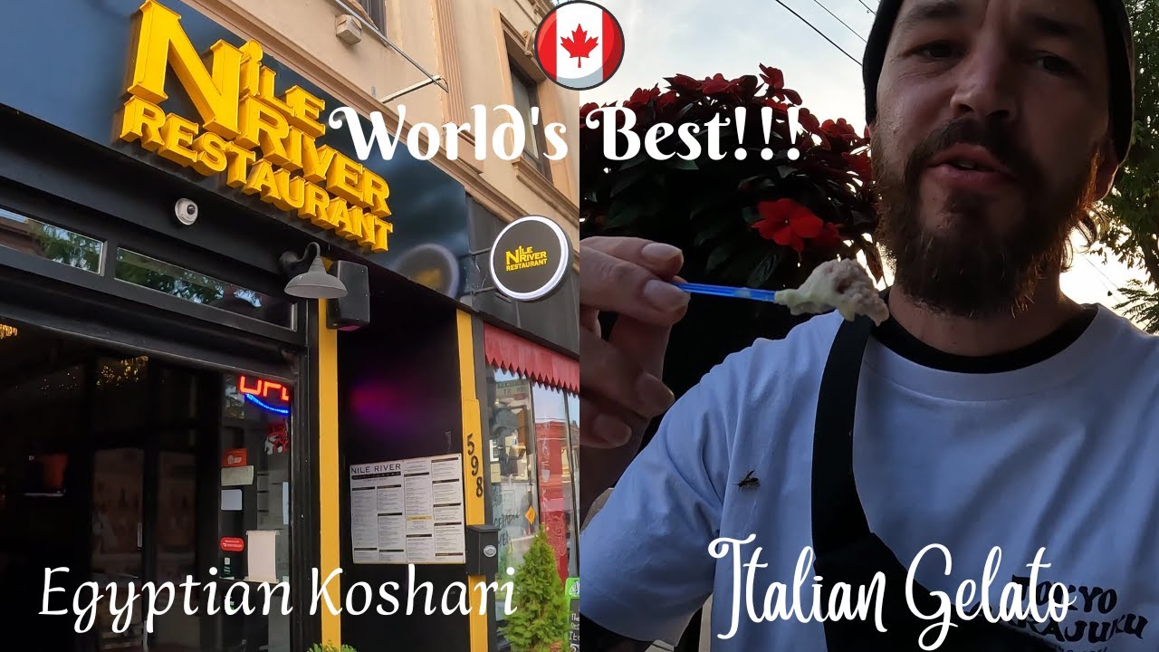 Trying Famous Italian Gelato in Little Italy Toronto! Travel Vlog 23 🇨🇦