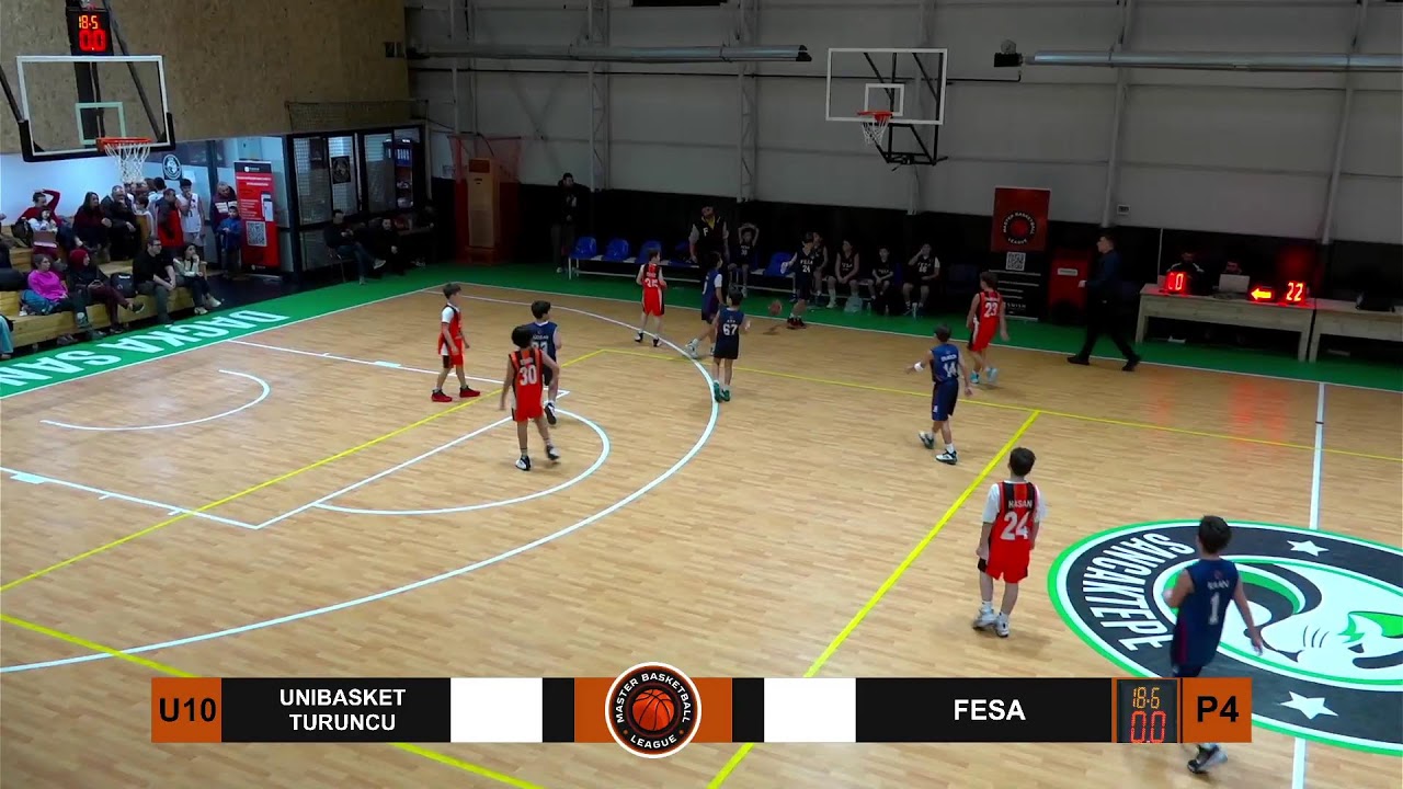 Master Basketball League U10 SKORSUZ UNIBASKET TURUNCU VS FESA