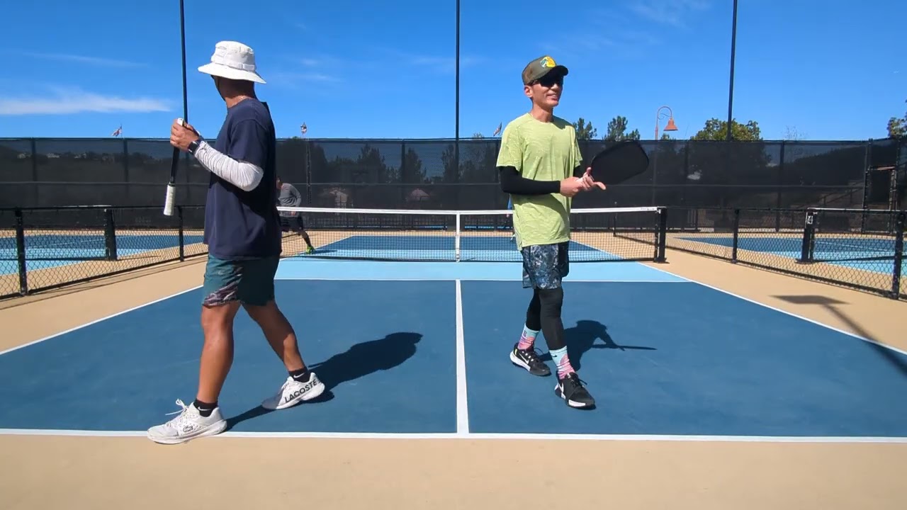 Eric, Ping vs Miguel, Mark 2.21.26 #pickleball Set 2 at Vellano Park, Chino Hills, CA