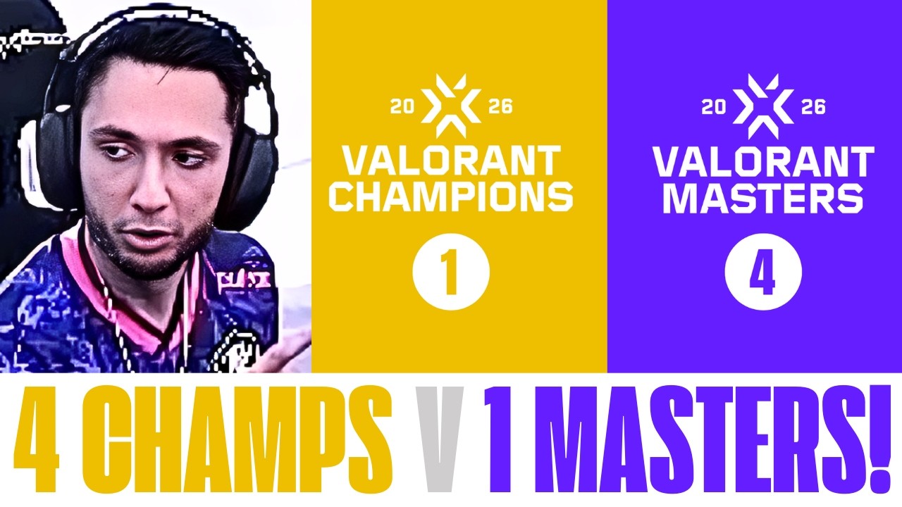 4 мастера VCT или 1 чемпион VCT? FNS & s0m Выберите один вариант